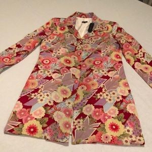Vintage Floral Blazer